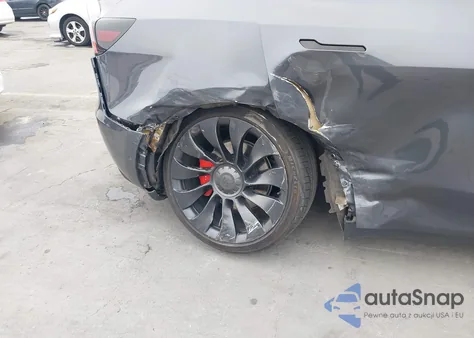 2022 Tesla Model Y Performance Dual Motor All-Wheel Drive from USA, damaged, VIN 7SAYGDEF3NF408135